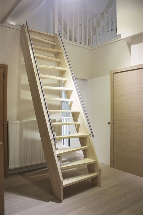 Houten Plaatsbesparende Ganzetrap Stairs Design Modern Contemporary
