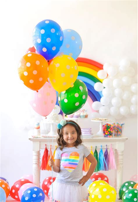 Rainbow Birthday Party For Kids Rainbow Themed Party Ideas