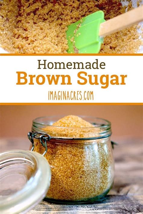 How To Make Brown Sugar Imaginacres Recipe Make Brown Sugar