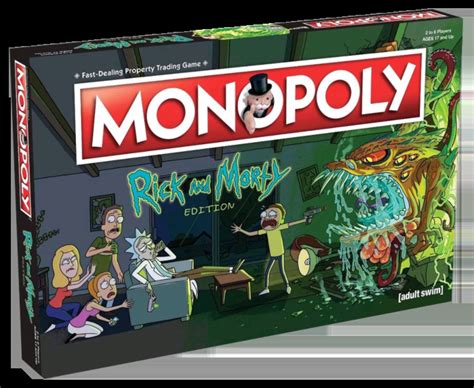 Winning Moves Monopoly Rick And Morty Edition New Collection Online