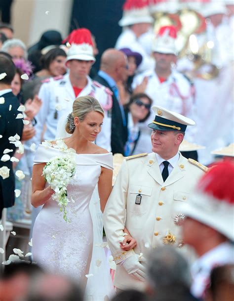 Mariage Royal Albert Et Charlène De Monaco Les Larmes Dune
