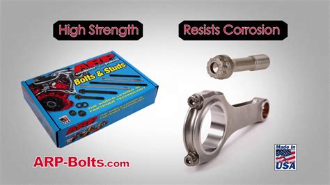 Arp Rod Bolts 5 Different Strengths Youtube