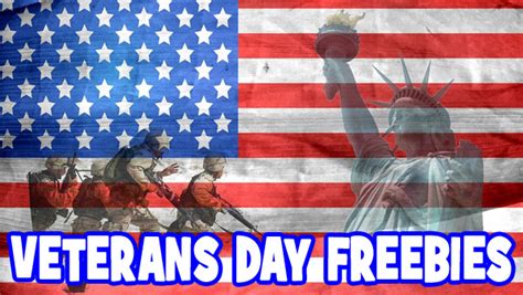 Free Stuff For Veterans Day 2018 135 Military Freebies Thank You