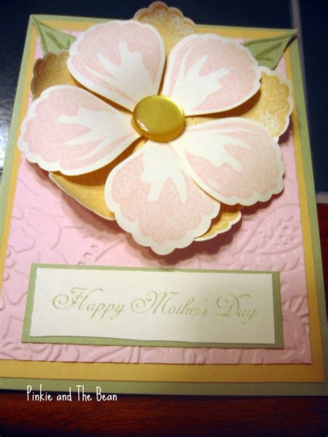 Pinkie And The Bean Pretty Petals Mothers Day Card