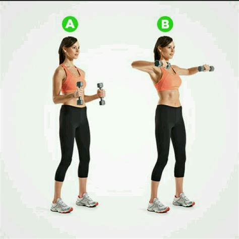 Bent Arm Lateral Raise By Stephanie R Exercise How To Skimble