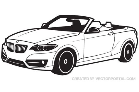Bmw Car Vector Image Free Vector Graphics Download Free Vector Clip