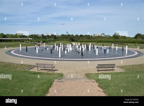 The Milton Keynes Rose Plaza In Campbell Park Stock Photo Alamy