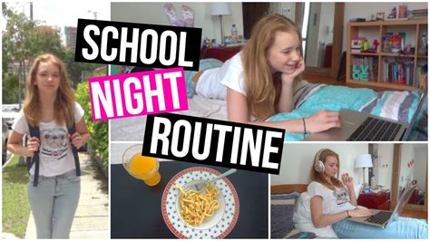 #my_night_routine | 3312 people have watched this. Night Routine for School 2015! - YouTube