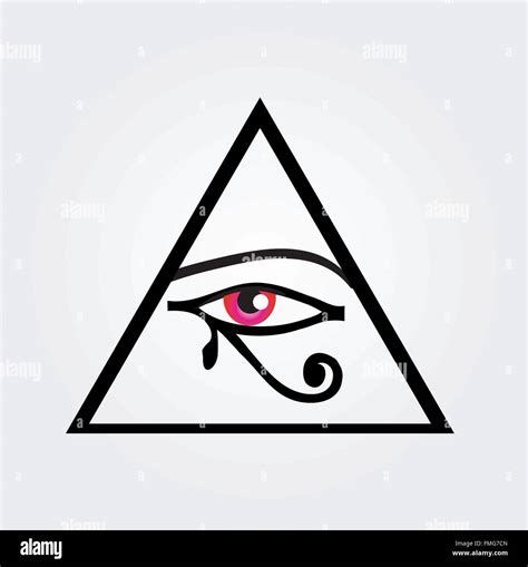 The Eye Of Horus Stock Vector Image And Art Alamy