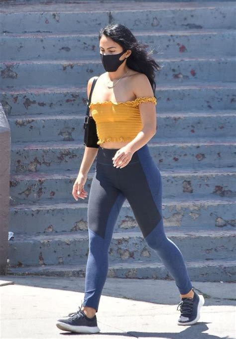 Camila Mendes In Spandex Los Angeles Celebmafia