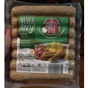 Never Any Chicken Sausage Nutrition Nutrition Pics