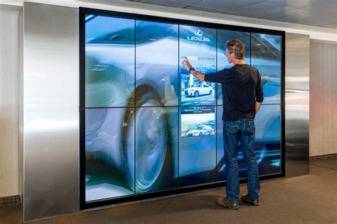 Interactive Automotive Digital Signage Metroclick