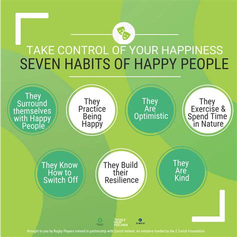 Seven Habits Of Happy People Tackle Your Feelings