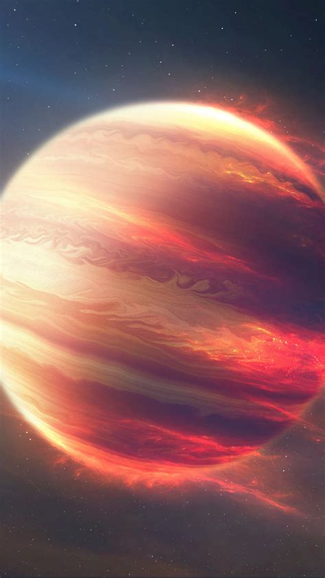 Download 1080x1920 Wallpaper Jupiter Planet Space