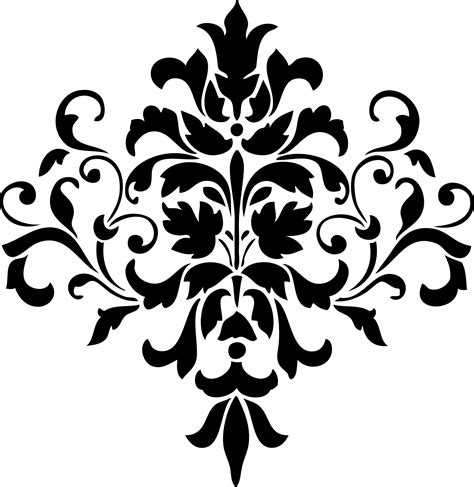 Damask Design Damask Stencil Wall Stencil Designs Stencil Designs