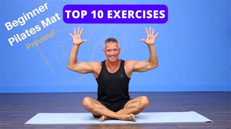 Beginner Pilates Mat Workout Top 10 Exercises Preview