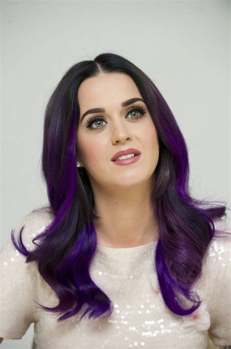 Katy Perry Hair Color Purple Katy Perry Purple Hair Dark Purple Hair