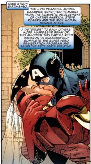 captain america and iron man are legally married in another universe