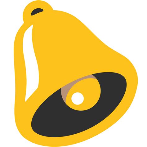 Write anything you like in the text box. Emoji Bell WhatsApp Symbol Android - bell png download ...