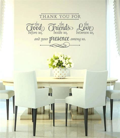 Sublime 35 Most Creative Dining Room Wall Quotes Ideas For Amazing Home