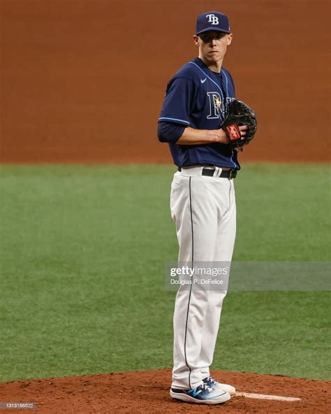 Ryan Yarbrough Of The Tampa Bay Rays Stands On The Mound During The