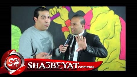 لقاء لنجم رامى عبد الباسط حموده فى مهرجان قناة شعبيات 2015 Youtube