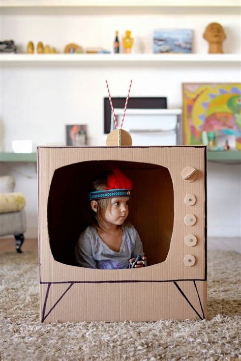 5 Coolest Diy Kids Toys Made With Cardboard Petit And Small