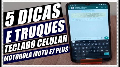 TOP Dicas E Truques Para Usar No Teclado Do Celular Motorola Moto E Plus YouTube