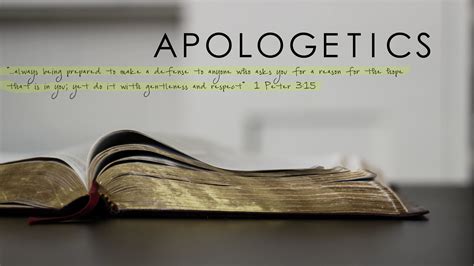Apologetics — New Hope Bible Church