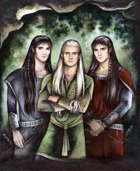 Council Of Elrond Lotr News And Information Elladan Legolas And Elrohir