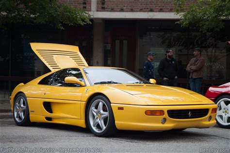 Yellow Ferrari 355