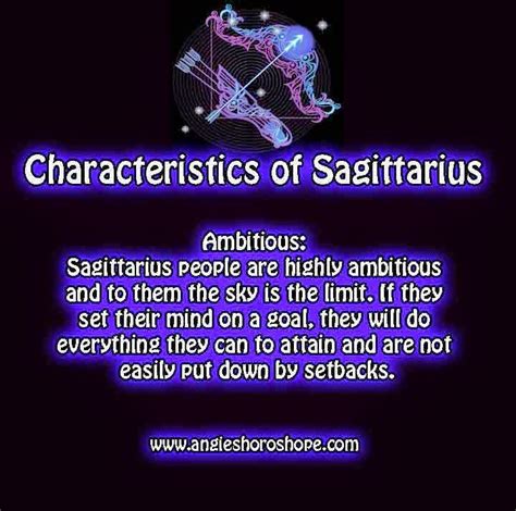 Characteristics Of Sagittarius Angies Horoscope Sagittarius