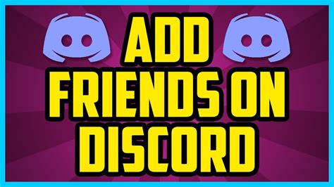 How many times have you seen numerous players on discord having a status that represents the game they are. How To Add Friends On Discord 2017 (QUICK & EASY) - How To ...