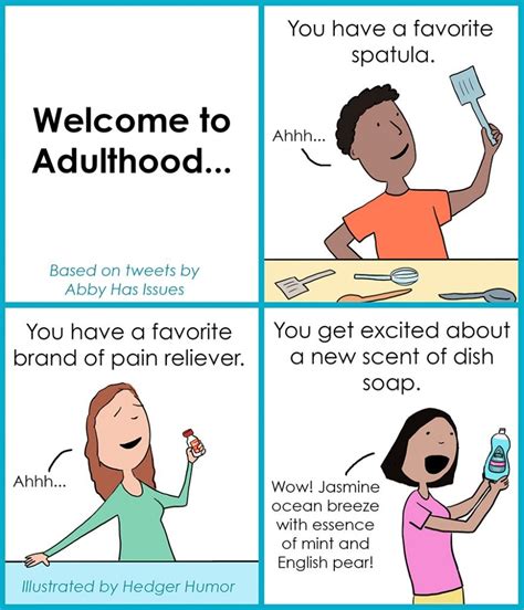 Adulthood Hedger Humor