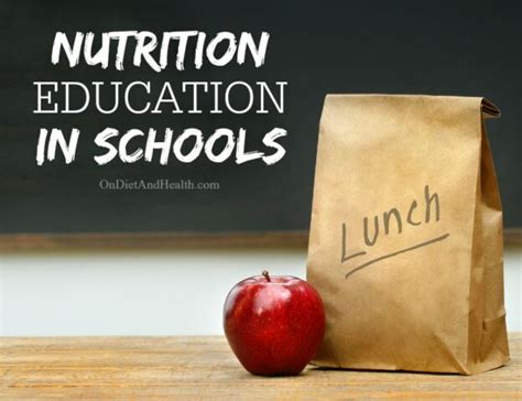 Nutrition Education In Schools