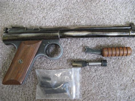 Benjamin Model 130 Bbpellet Pistol With Box For Sale At