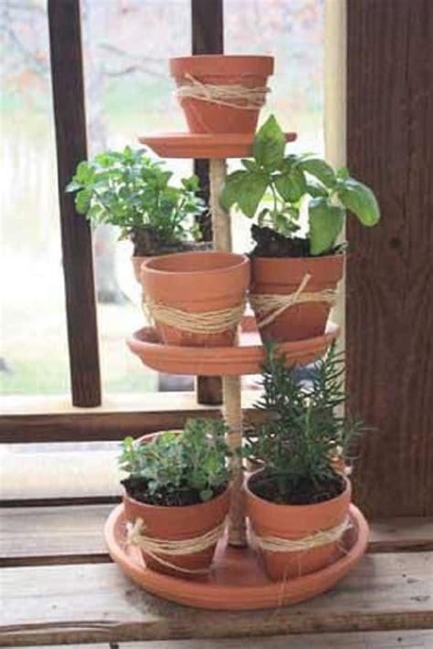 10 Space Saver Diy Herb Tower Ideas To Grow A Lot In Less Space