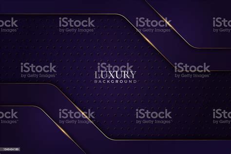 Luxury Background Modern Purple Realistic Overlapped With Glowing