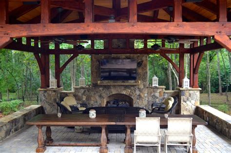 Maybe you would like to learn more about one of these? Stand alone timber frame with fireplace