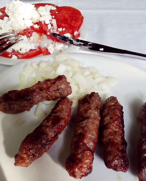 Serbian Cuisine ćevapi Grilled Minced Meat Cuisineserbiansrpska
