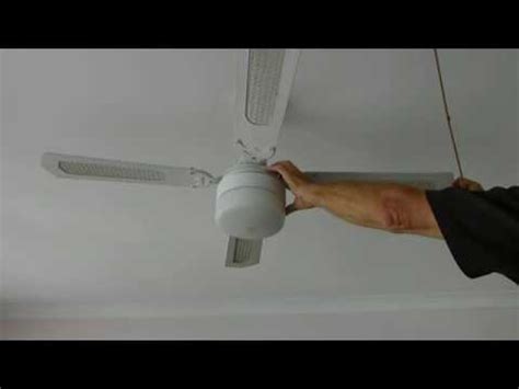 If controlled by a dimmer, the selected setting will cause the ceiling fan to make a humming or buzzing noise due to the motor getting ruined. How To Fix A Noisy Ceiling Fan - YouTube