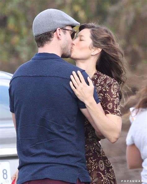 Justin Timberlake And Jessica Biel Kissing November 2016 Popsugar