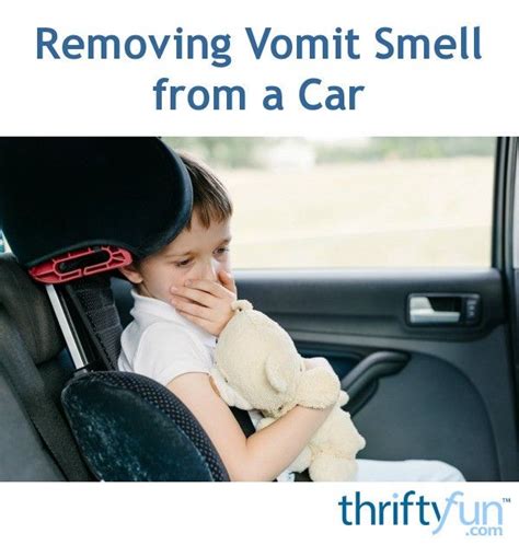 Using air neutralizer inside the car remove smoke smell from your car. How to Remove Vomit Smell from a Car? | Car smell, Car ...