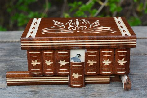 Wooden Boxes With Hidden Compartments Image To U