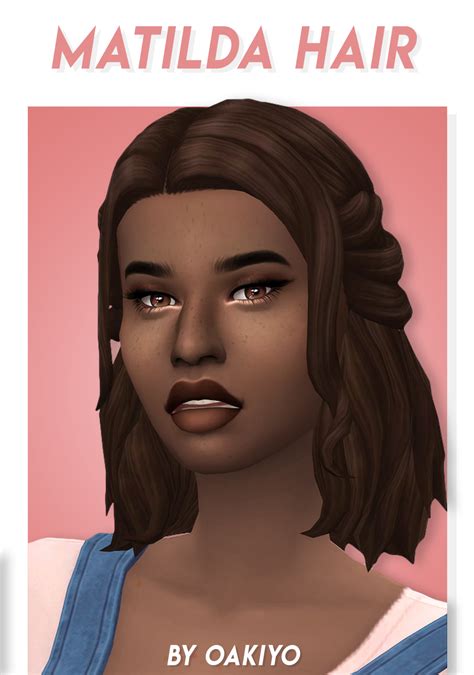 Oakiyo Sims 4 Cas The Sims Sims Cc Black Women Art Sims 4 Custom