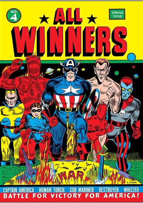 All Winners Comics Vol 1 4 Marvel Database Fandom