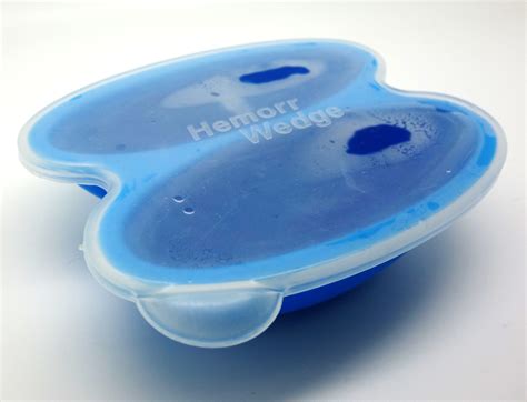 Hemorrwedge Ice Pack For Hemorrhoids Silicone Gel Freeze Pack Hemorrwedge
