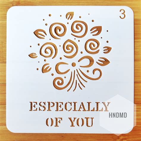 Stencil Especially For You 5 By 5 Inch Chcs 99 3 Hndmd