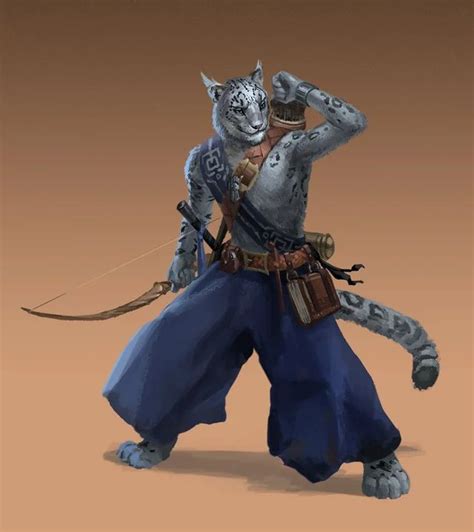 Tabaxi Monk By Phill Art Imaginaryarchers Character Fantasy