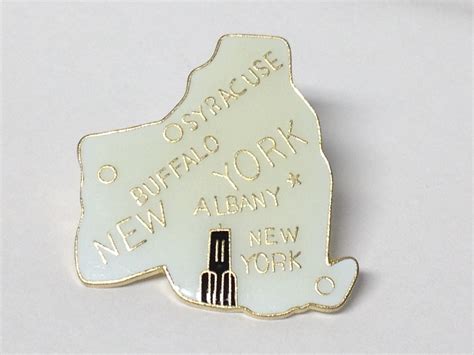 New York State Lapel Hat Pin New Gettysburg Souvenirs And Ts